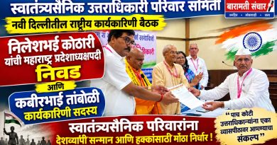 निलेशभई कोठारी यांची महाराष्ट्र प्रदेशाध्यक्षपदी निवड; कबीर तांबोळी कार्यकारिणी सदस्य